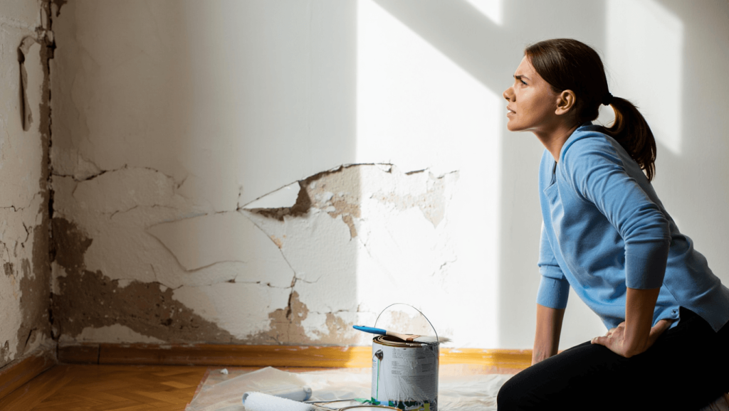 Mur abimé : comment le repeindre sans grands travaux ?