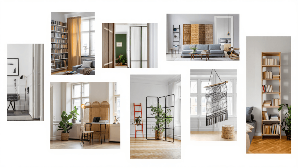 Séparateur de pièce : des idées de réalisation