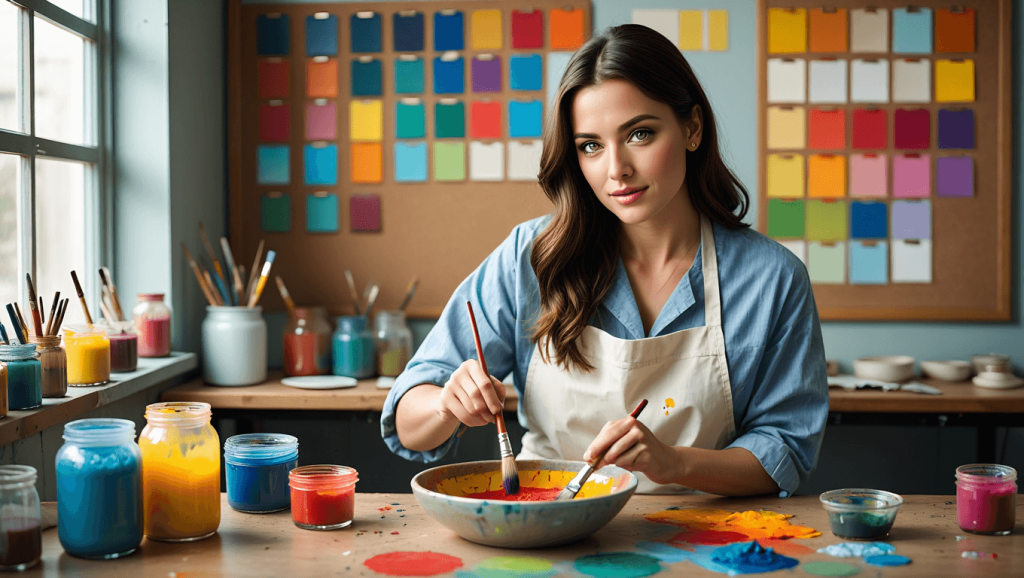 Comment créer ses teintes de peinture soi-même ? Quelles précautions ?