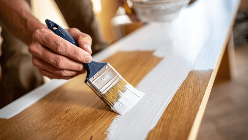 Comment peindre sur du bois sans le poncer (meuble, parquet, escalier…) ?