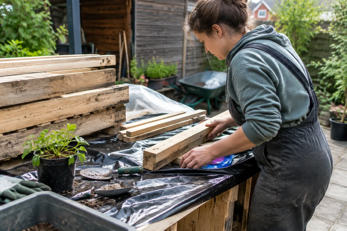 Comment fabriquer une jardinière en bois de palette pas chère et durable ?