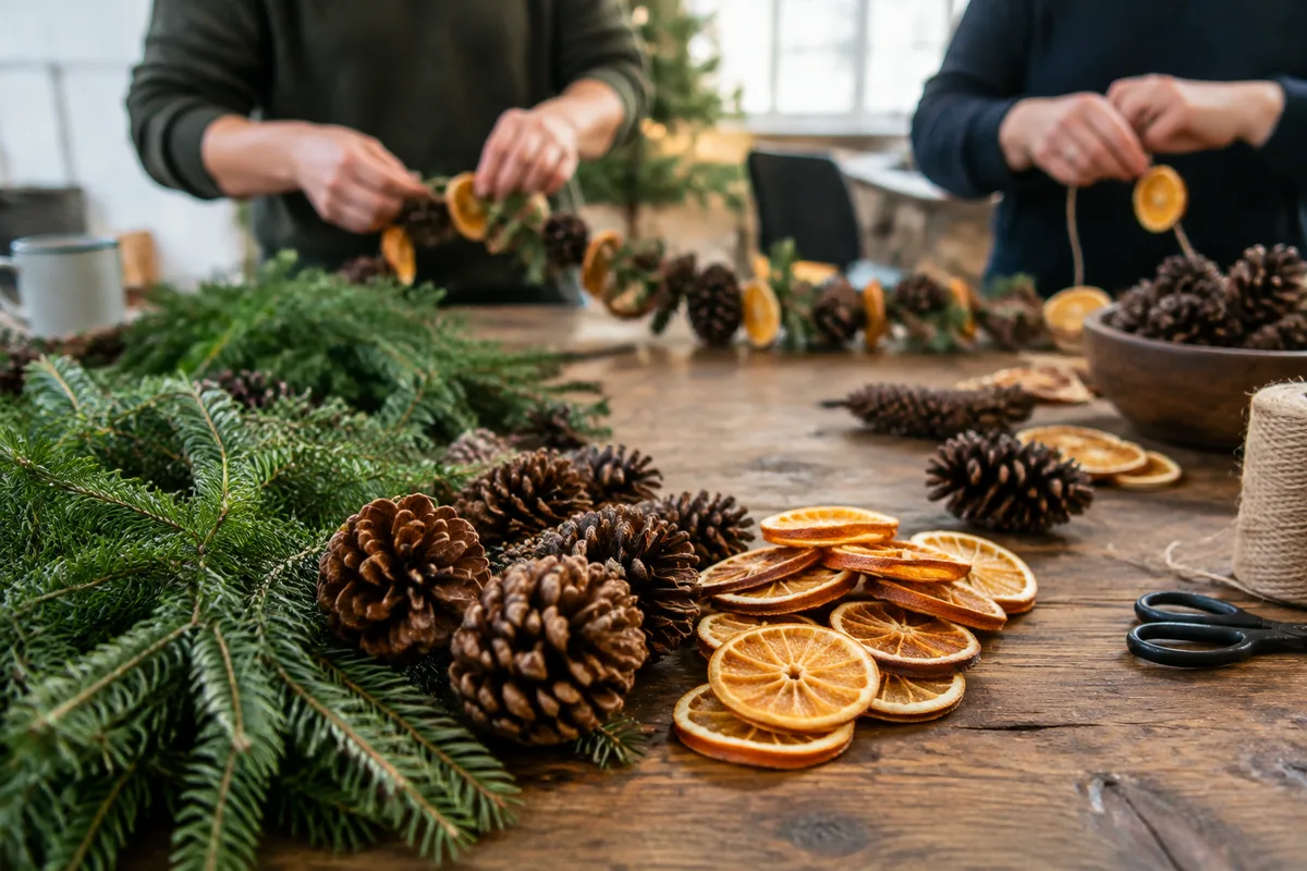 Comment remplacer boules et guirlandes artificielles de Noël ?